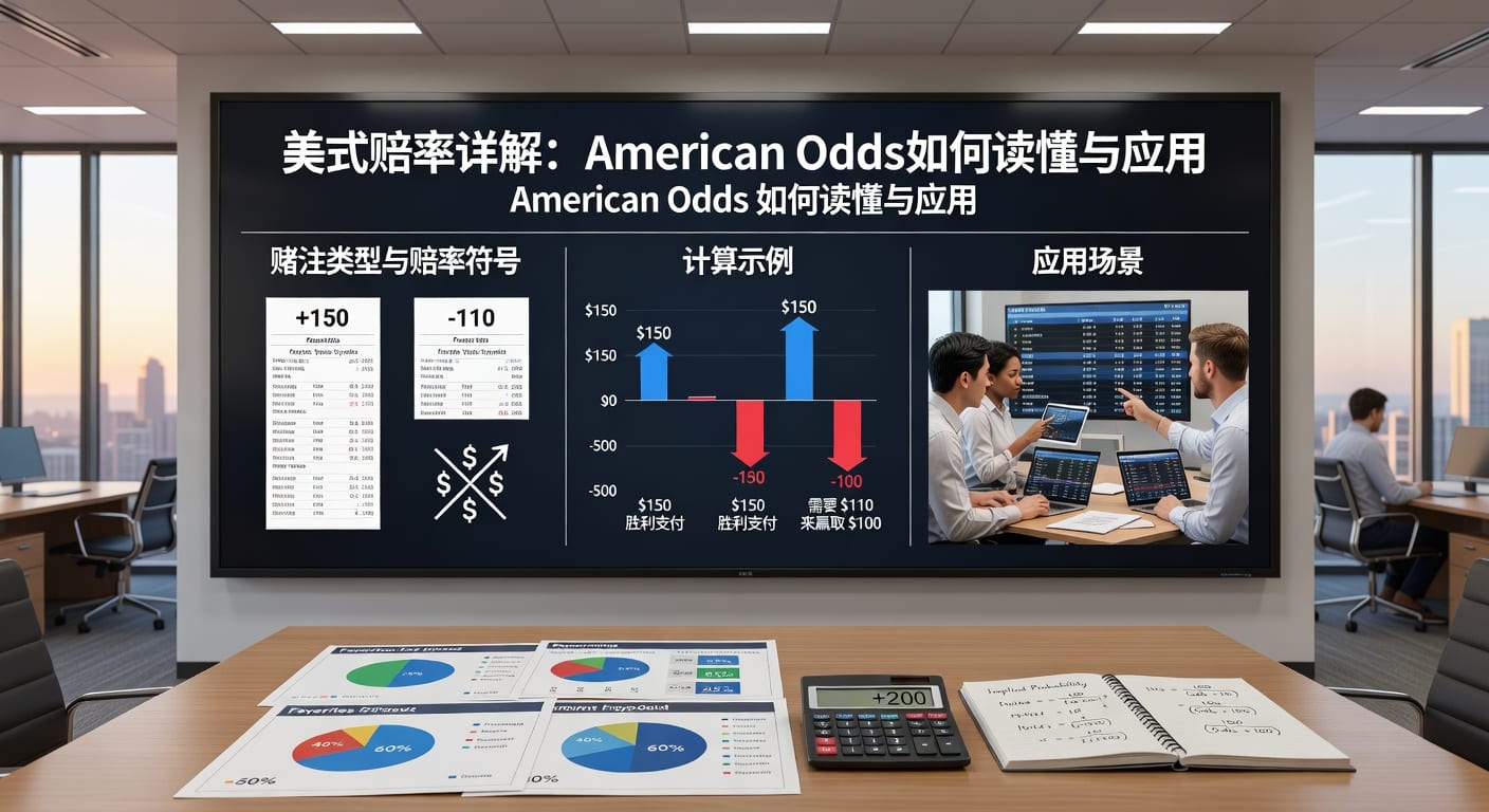 美式赔率 american odds 读法与换算指南｜大阳城15.cc正版安装