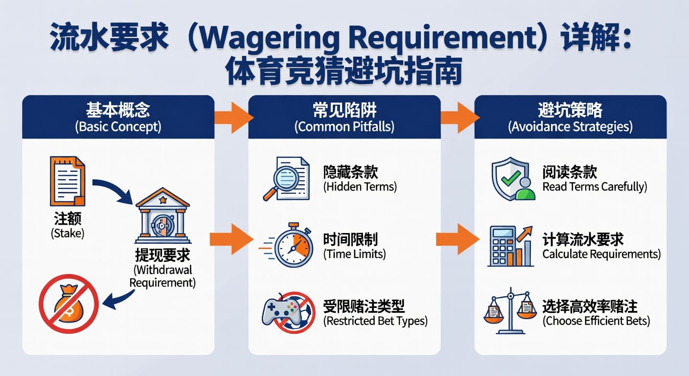 流水要求 sports wagering requirement 解读与达标方法