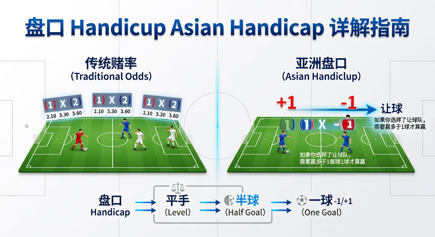 亚洲盘 asian handicap 解析：看盘方法与实战判断