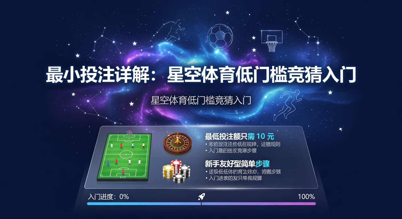 最小投注：2026年体育玩家入门与风控思路