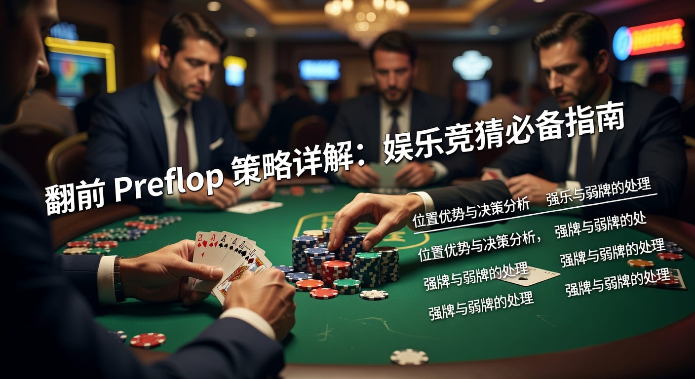 翻前 preflop：2026年投注技巧与决策框架