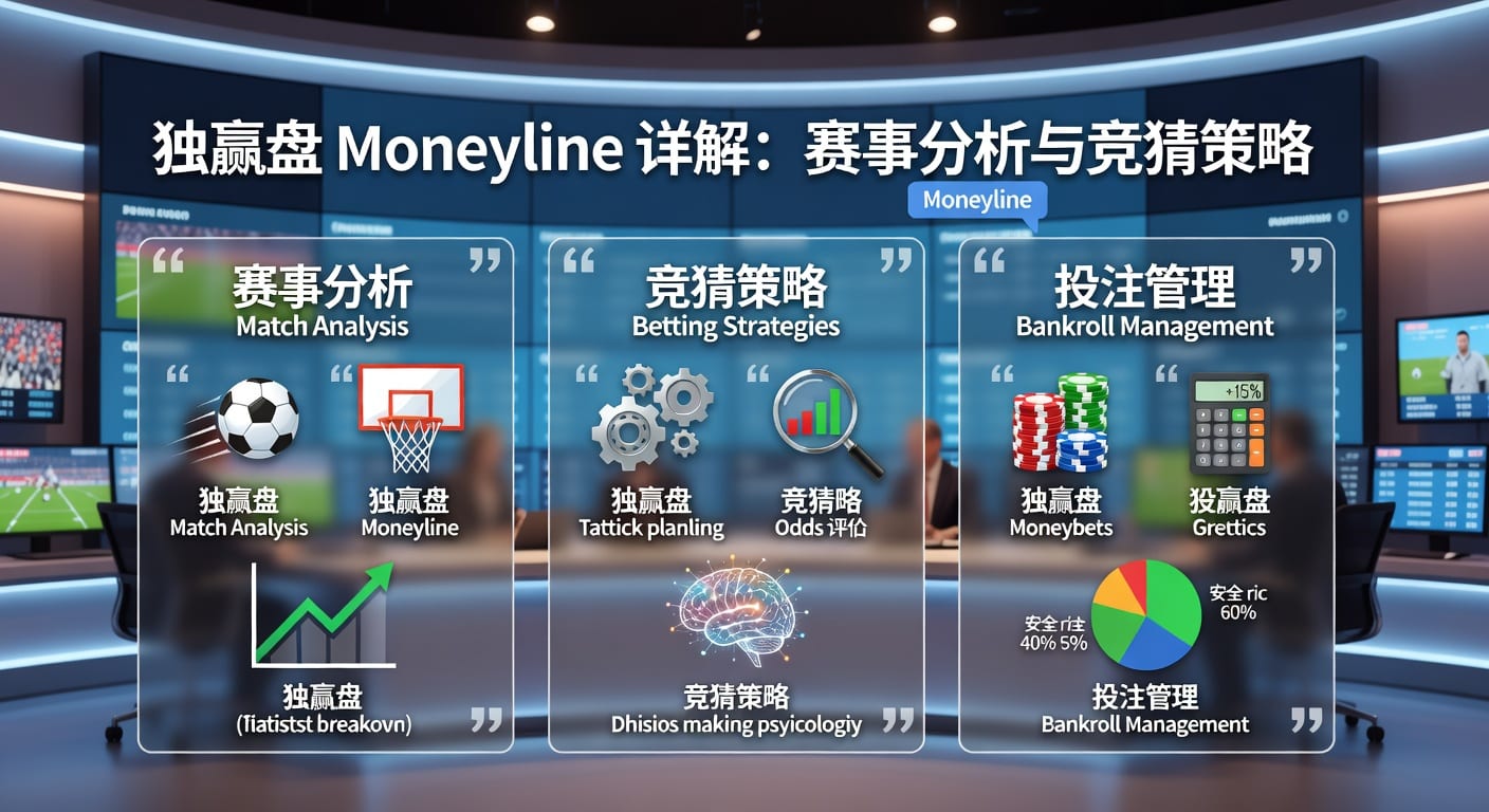 独赢盘 moneyline：玩法、赔率判断与实战思路