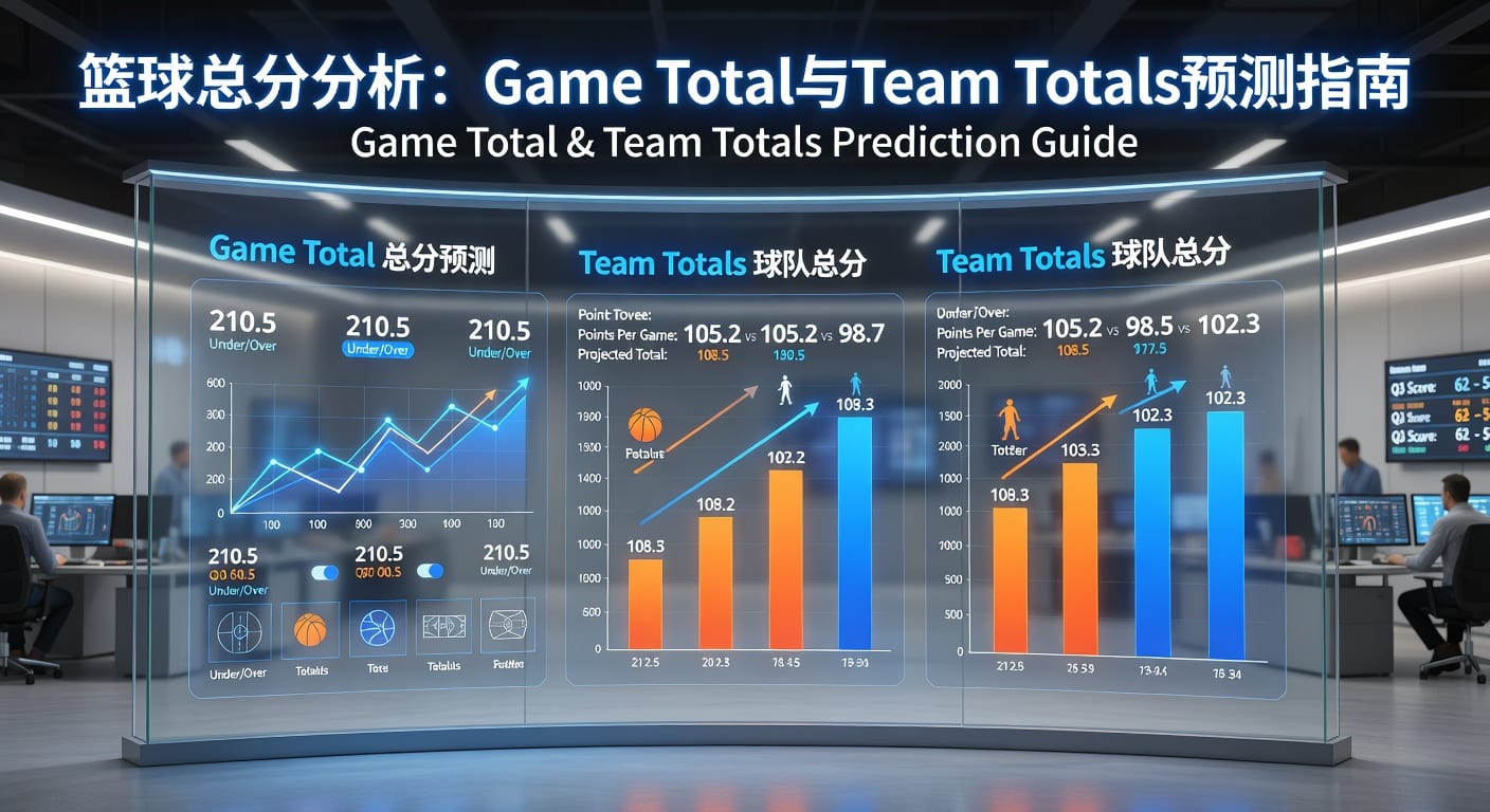 篮球总分 game total team totals 赛前分析与实战判断